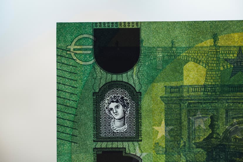 Watermarked money